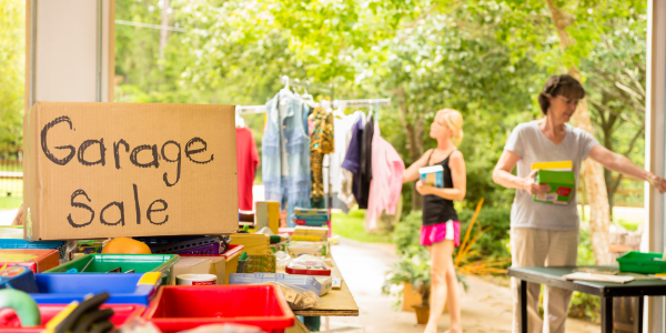 garage sale