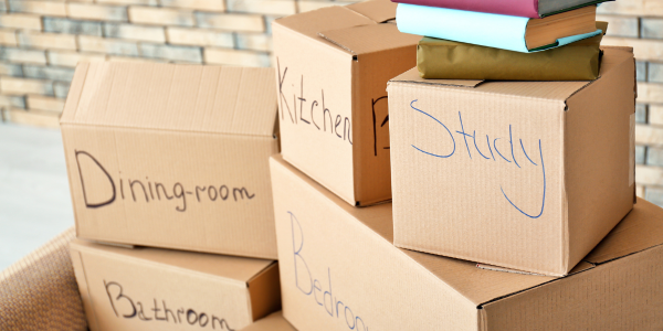 packing different rooms